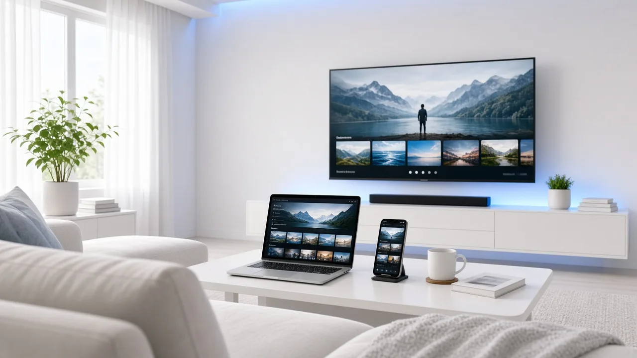 MY SIPTV auf TV, Laptop und Handy